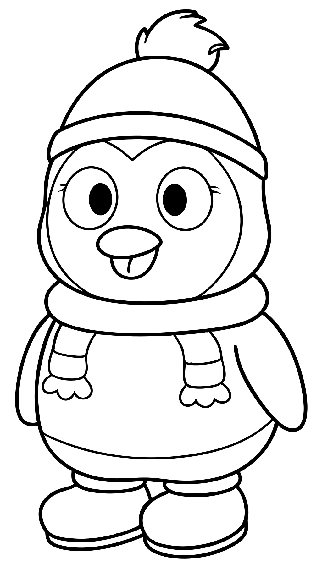 pororo coloring pages